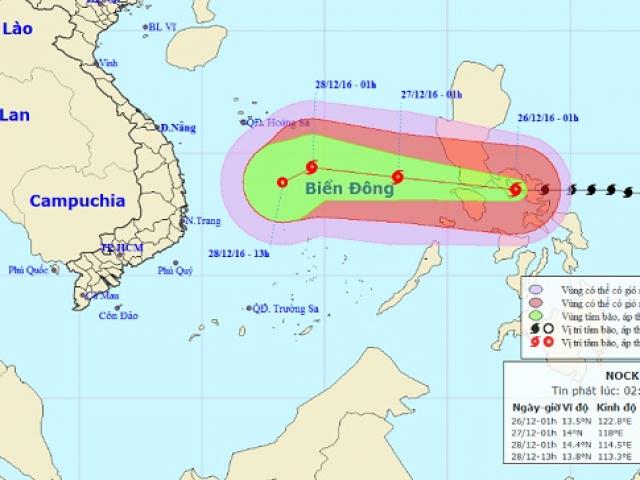 Tin tức trong ngày - Đêm nay, siêu bão Nock-ten tiến vào Biển Đông