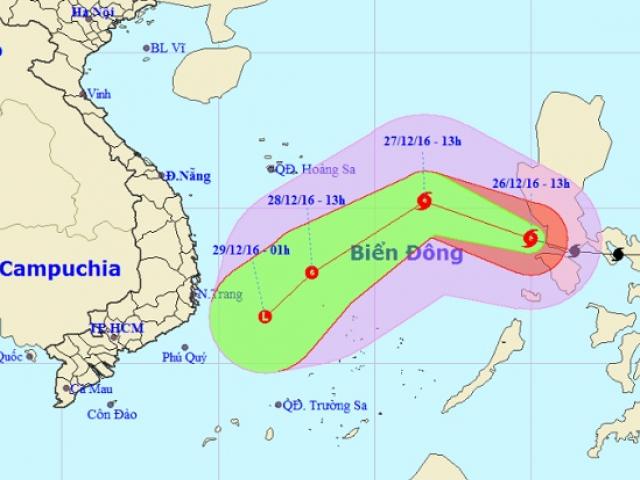 Tin tức trong ngày - Bão Nock-ten giật cấp 14-15 tiến vào Biển Đông