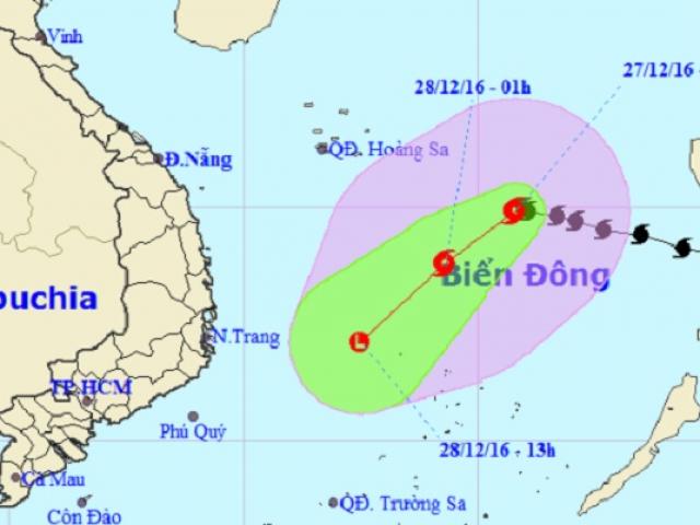 Tin tức trong ngày - Bão Nock-ten đổi hướng, áp sát quần đảo Hoàng Sa