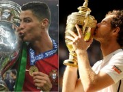 Bóng đá - Vượt Murray, Ronaldo là VĐV châu Âu xuất sắc nhất 2016