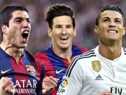 Bóng đá - Chân sút số một 2016: Suarez &quot;hạ gục&quot; Ronaldo, Messi