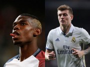 Bóng đá - Pogba đấu Kroos: Tranh ngôi “Vua chuyền dài”