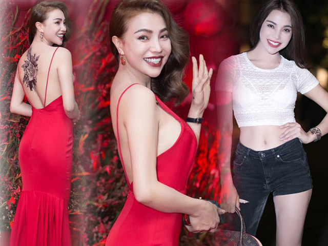 Bí quyết mặc đẹp - Trà Ngọc Hằng ngày càng mặc "bạo" và "chất chơi"