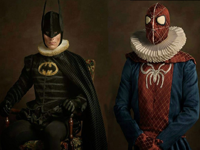 Tranh vui - Hài hước khi các "siêu anh hùng" làm... quý tộc