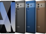 Dế sắp ra lò - Rò rỉ các tùy chọn màu của Huawei Mate 10 Pro