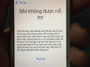 Công nghệ thông tin - iPhone khóa mạng tại VN thành &quot;cục gạch&quot; vì... SIM ghép mất &quot;phép màu&quot;