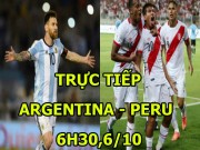 Bóng đá - Chi tiết Argentina - Peru: Nỗ lực đến kiệt cùng (KT)