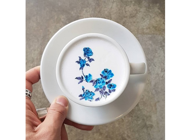 Ẩm thực - Tròn mắt trước những tuyệt tác trên ly cà phê của “soái ca” Hàn Quốc