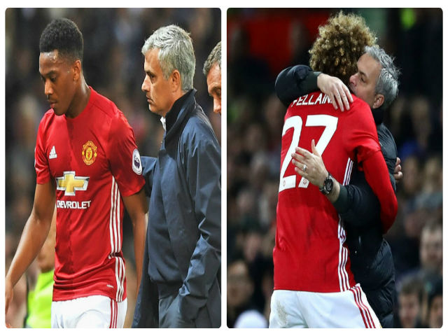 Bóng đá - Mourinho "yêu" Fellaini, Martial ở MU: Coi chừng chiều quá dễ sinh hư