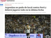 Bóng đá - Nguy cơ lỡ World Cup, báo chí Argentina trút giận lên Messi