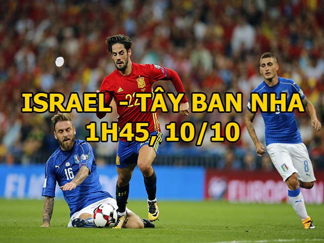 Bóng đá - Israel - Tây Ban Nha: Giải quyết ân oán &amp; thời cơ của Isco