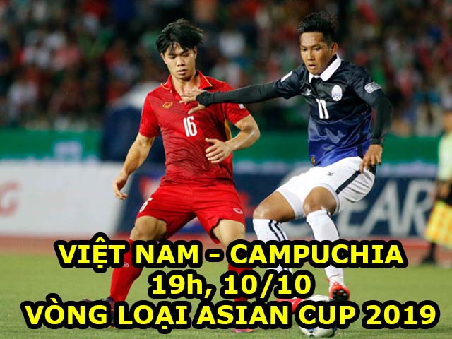 Bóng đá - Việt Nam – Campuchia: Công Phượng lỡ hẹn "Messi xứ Angkor"?