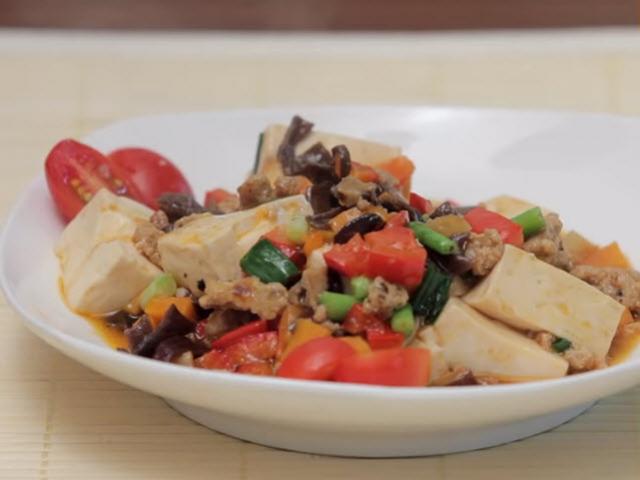 Ẩm thực - Cách làm đậu phụ sốt Tứ Xuyên ngon "nứt vách" ngày mưa gió