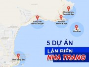 Tin tức trong ngày - [Infographic] Toàn cảnh 5 dự án lấn vịnh Nha Trang