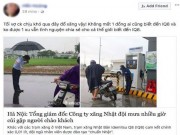 Công nghệ thông tin - Dân mạng &quot;phát sốt&quot; với hình ảnh TGĐ trạm xăng dầu cúi đầu chào khách