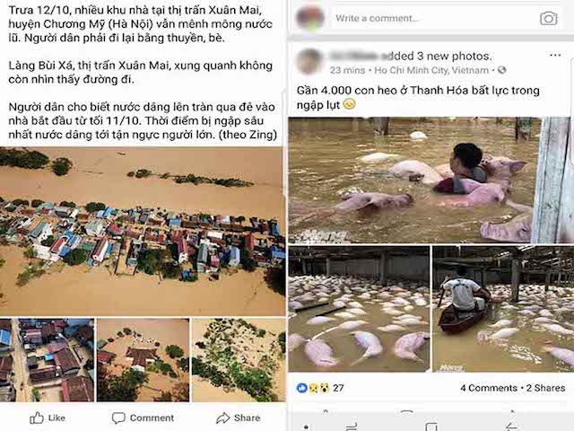 Công nghệ thông tin - Dân mạng chia sẻ "rần rần" ảnh mưa lũ kinh hoàng làm hàng chục người chết