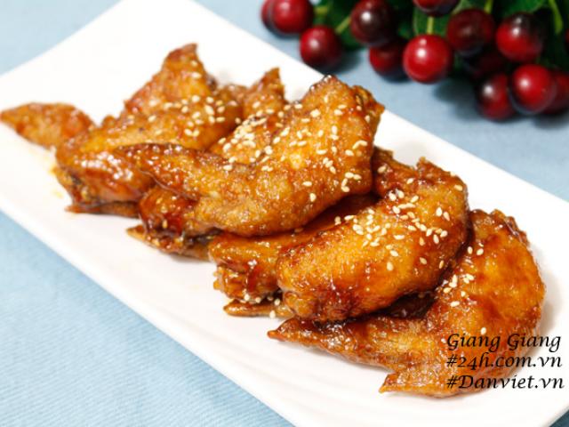 Ẩm thực - Tuyệt chiêu làm cánh gà sốt mật ong vàng ươm, ngon không cưỡng nổi