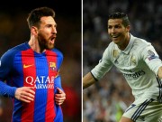 Bóng đá - Messi 11 bàn/8 trận vẫn &quot;đen&quot; nhất châu Âu, Ronaldo siêu “chân gỗ”