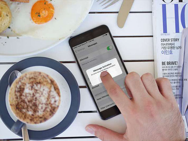Khắc phục lỗi không thể kích hoạt iMessage và FaceTime trên iOS 11