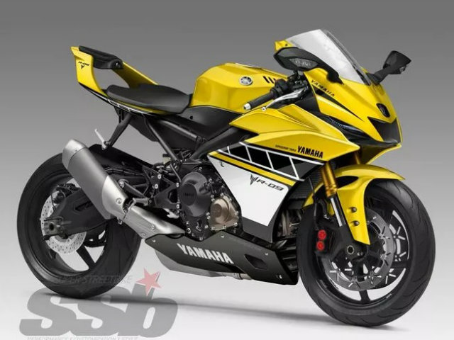 Thế giới xe - Xem trước môtô "khủng" 2018 Yamaha R-09