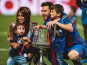 Bóng đá - Nhà Messi có tin vui: Đua Ronaldo sinh con đàn cháu đống