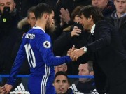 Bóng đá - Chelsea thoát thua, Hazard phá dớp vẫn hận Conte “thấu xương”