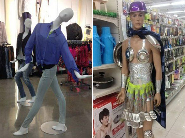 Tranh vui - Bộ sưu tập ma nơ canh khiến người ta "khiếp đảm"