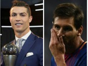 Bóng đá - Ronaldo tranh “Cầu thủ hay nhất 2017”: Nhắc Messi... đến dự giải