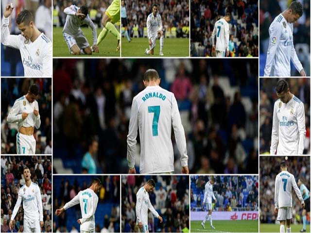 Bóng đá - Ronaldo "chân gỗ": 50 sắc thái giận dữ, bất lực trước nhược tiểu