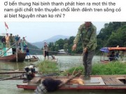 Pháp luật - Phát hiện thi thể nam thanh niên đầu chúc xuống nước, người trên thuyền