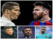 Bóng đá - &quot;Hít khói&quot; Ronaldo, Messi trút giận lên Enrique và sếp lớn Barca