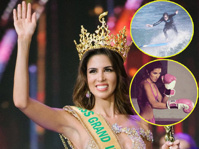 Thể thao - Hoa hậu Peru dáng ngọc: "Cao thủ" võ thuật, chuyên gia lướt sóng