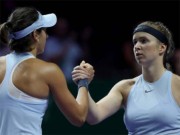 Thể thao - WTA Finals ngày 4: Garcia &quot;hạ knock-out&quot; Svitolina