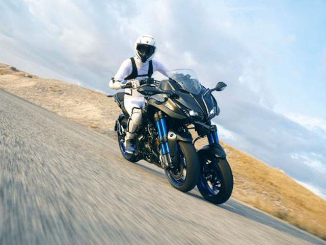 Thế giới xe - Yamaha "vén màn" xe ba bánh Niken: Hầm hố và mạnh mẽ