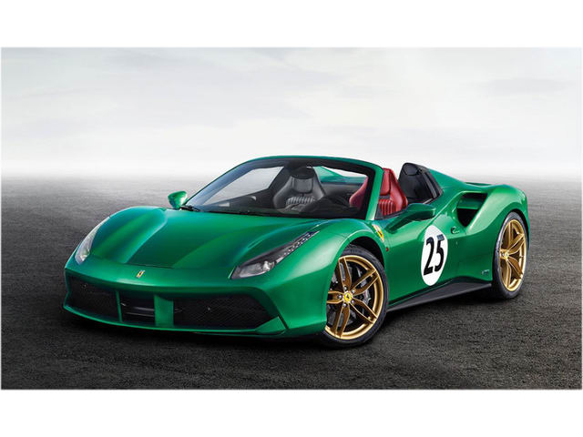Tin tức ô tô - Ferrari 488 Spider "Green Jewel" giá gần 30 tỷ đồng