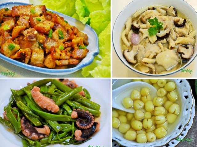 Ẩm thực - Thực đơn cuối tuần đầy ắp món ngon mà chưa đến 100.000 đồng