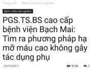 Sức khỏe đời sống - Làm rõ thông tin bác sĩ BV Bạch Mai quảng cáo thực phẩm chức năng