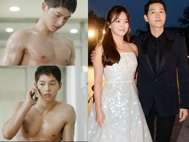Bất ngờ với hình thể "lực điền" của chồng Song Hye Kyo