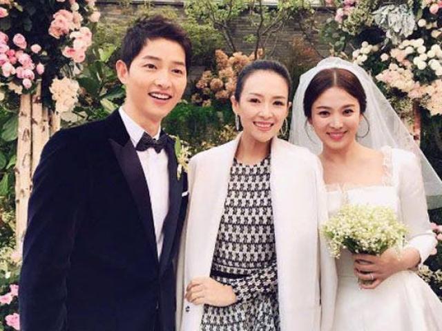 Đời sống Showbiz - Chương Tử Di "cân" cả dàn khách mời dự đám cưới thế kỷ Song Hye Kyo