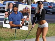 Thể thao - Golf 24/7: Huyền thoại Tiger Woods bị đồn cặp kè siêu mẫu bốc lửa