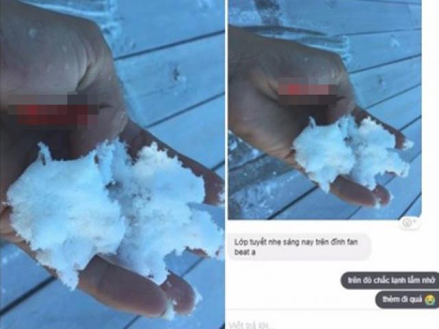 Tin tức trong ngày - Sự thật tuyết rơi ở Fansipan khiến dân mạng xôn xao