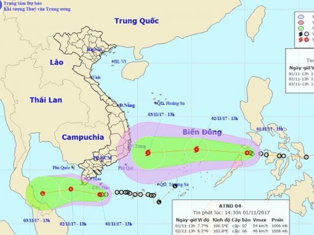 Tin tức trong ngày - Áp thấp nhiệt đới kết hợp triều cường, Nam Bộ nguy cơ ngập sâu