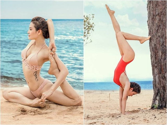 Thời trang - "Mỹ nhân Việt bắt cá hai tay" diện đồ bơi uốn mình điêu luyện trước biển