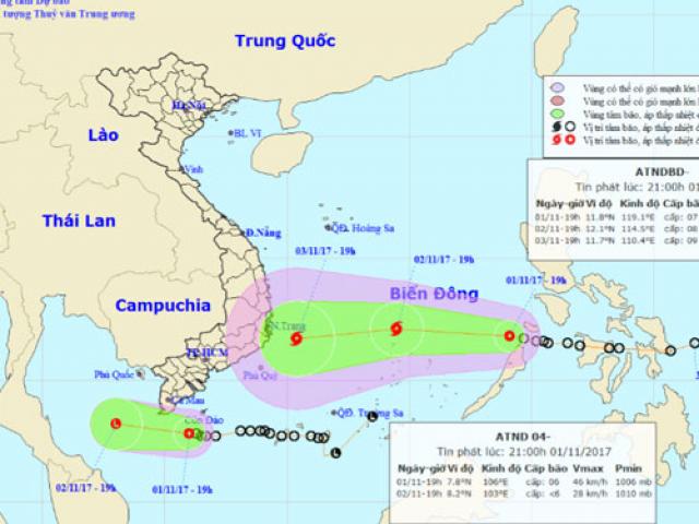 Tin tức trong ngày - Bão có khả năng đổ bộ thời điểm diễn ra APEC 2017