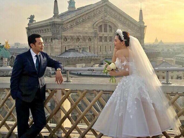 Người mẫu - Hoa hậu - "Mỹ nữ Vũng Tàu đi xe 70 tỷ" tung hình cưới như cổ tích bên đại gia