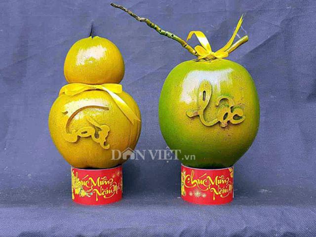 Thị trường - Tiêu dùng - 5.000 trái dừa “độc”, lạ có "1-0-2" sẽ được bán trong dịp Tết 2018