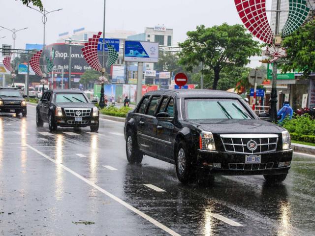 Dàn xe “Quái thú” của ông Trump chạy trên phố Việt Nam có gì đặc biệt?