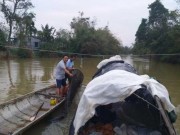 Tin tức trong ngày - Xả thân săn cá chình trên dòng nước lũ