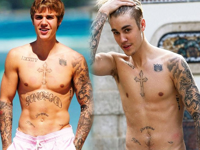 Giải mã loạt hình xăm hiểm hóc của "gã trai hư" Justin Bieber