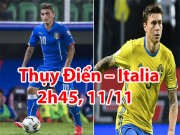 Bóng đá - Thụy Điển – Italia: Bom xịt MU và “những tay súng” quái kiệt